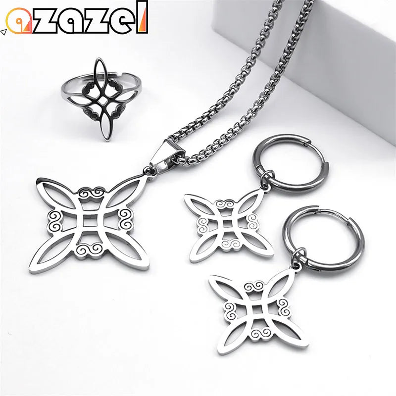 Stainless Steel Jewelry Set Irish