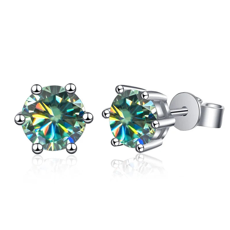 Moissanite Earrings - Bijoux Art