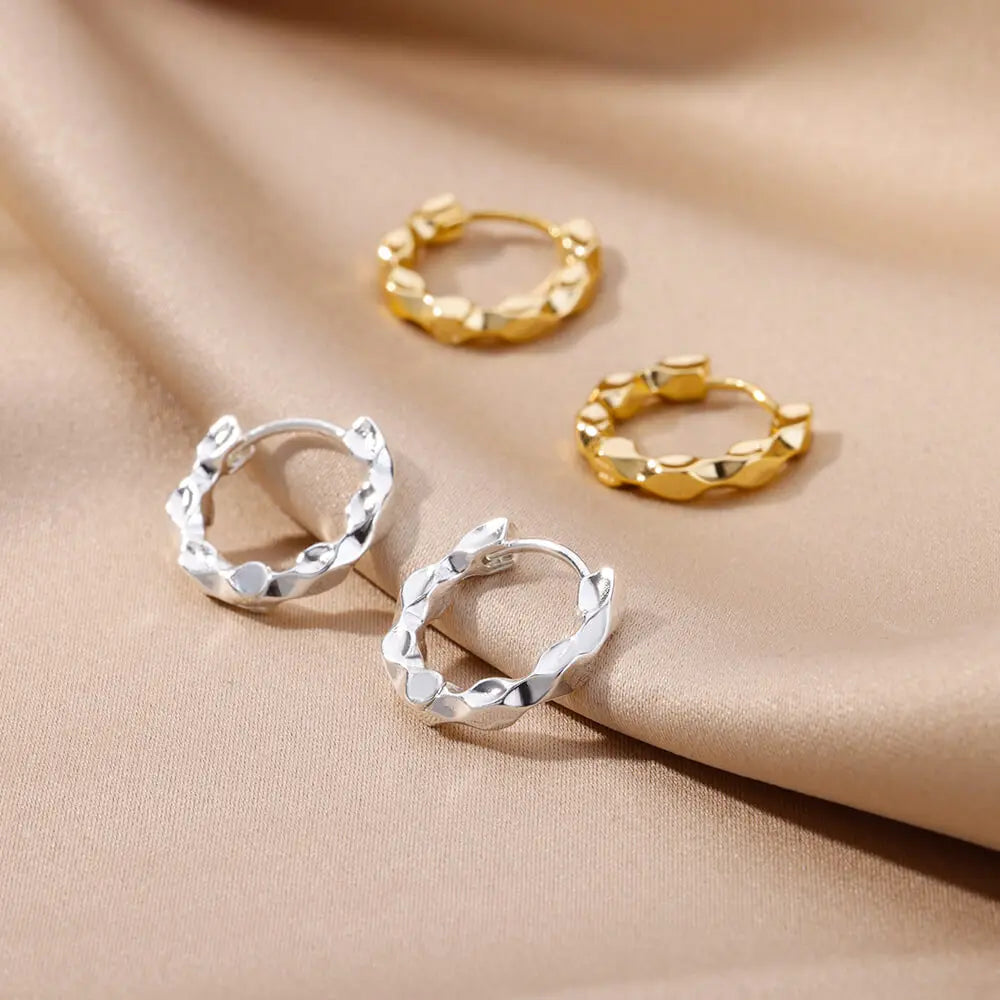 Round St Earrings - Bijoux Art