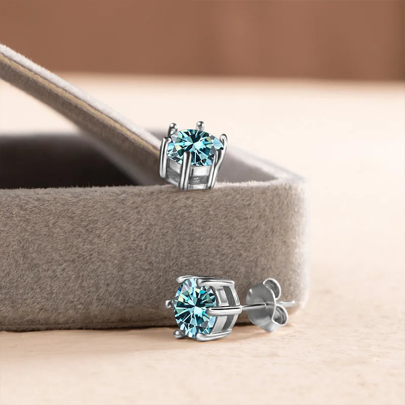 Moissanite Earrings - Bijoux Art