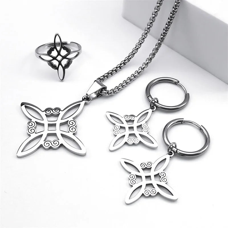 Stainless Steel Jewelry Set Irish