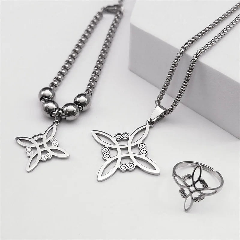 Stainless Steel Jewelry Set Irish