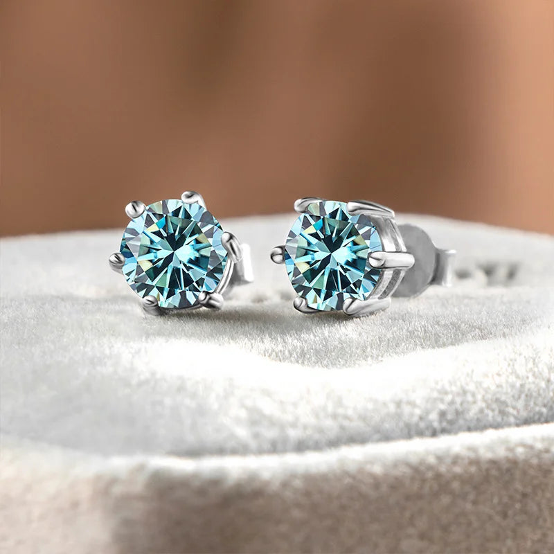 Moissanite Earrings - Bijoux Art