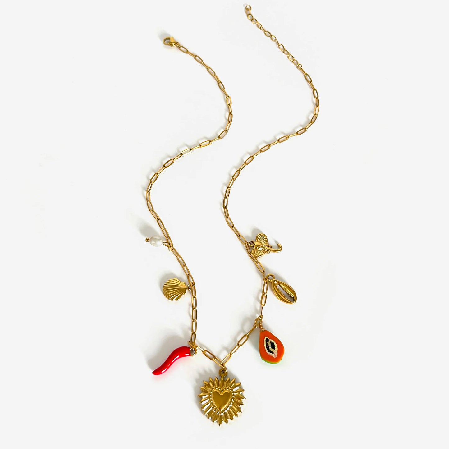 Boho Gold Necklace - Bijoux Art