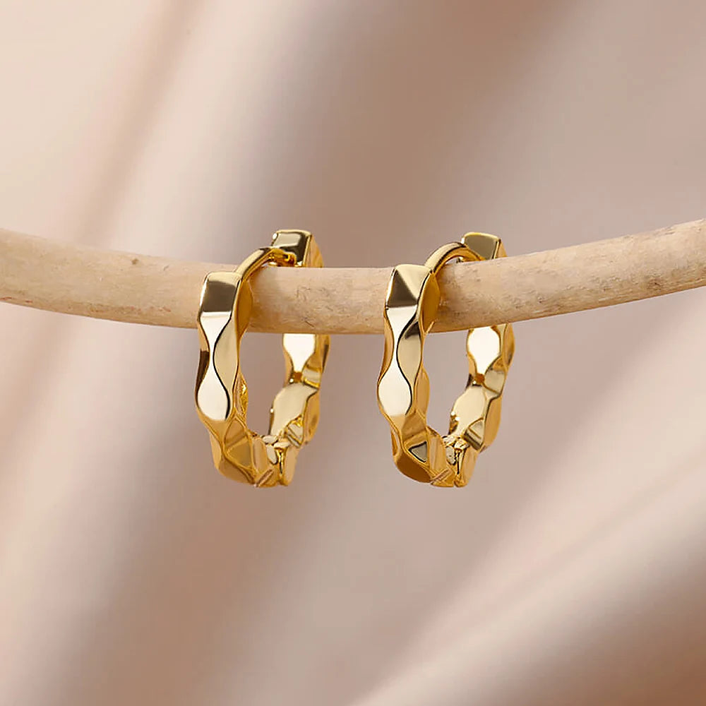 Round St Earrings - Bijoux Art