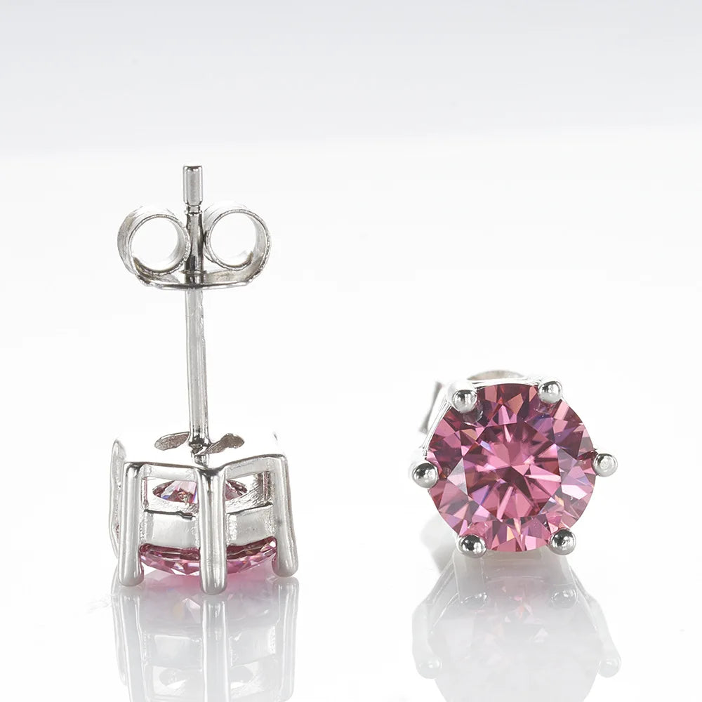 Moissanite Earrings - Bijoux Art