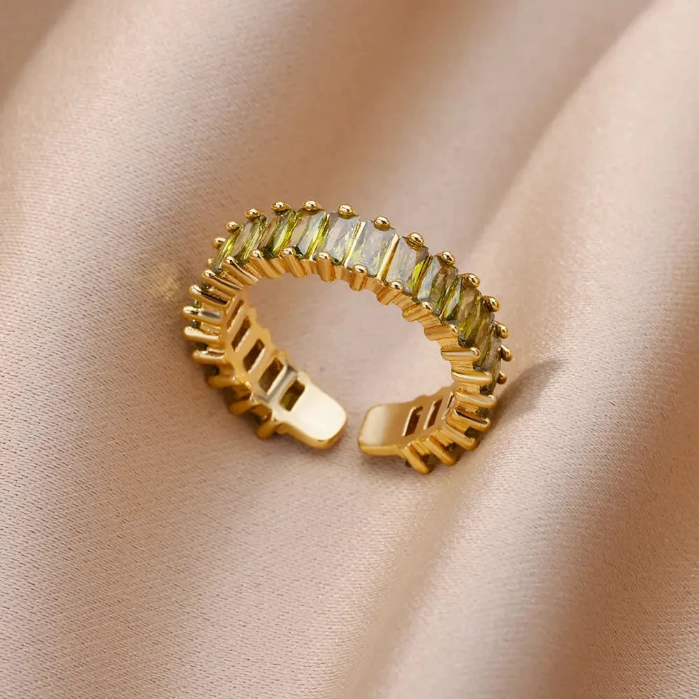 Colorful l Rings - Bijoux Art