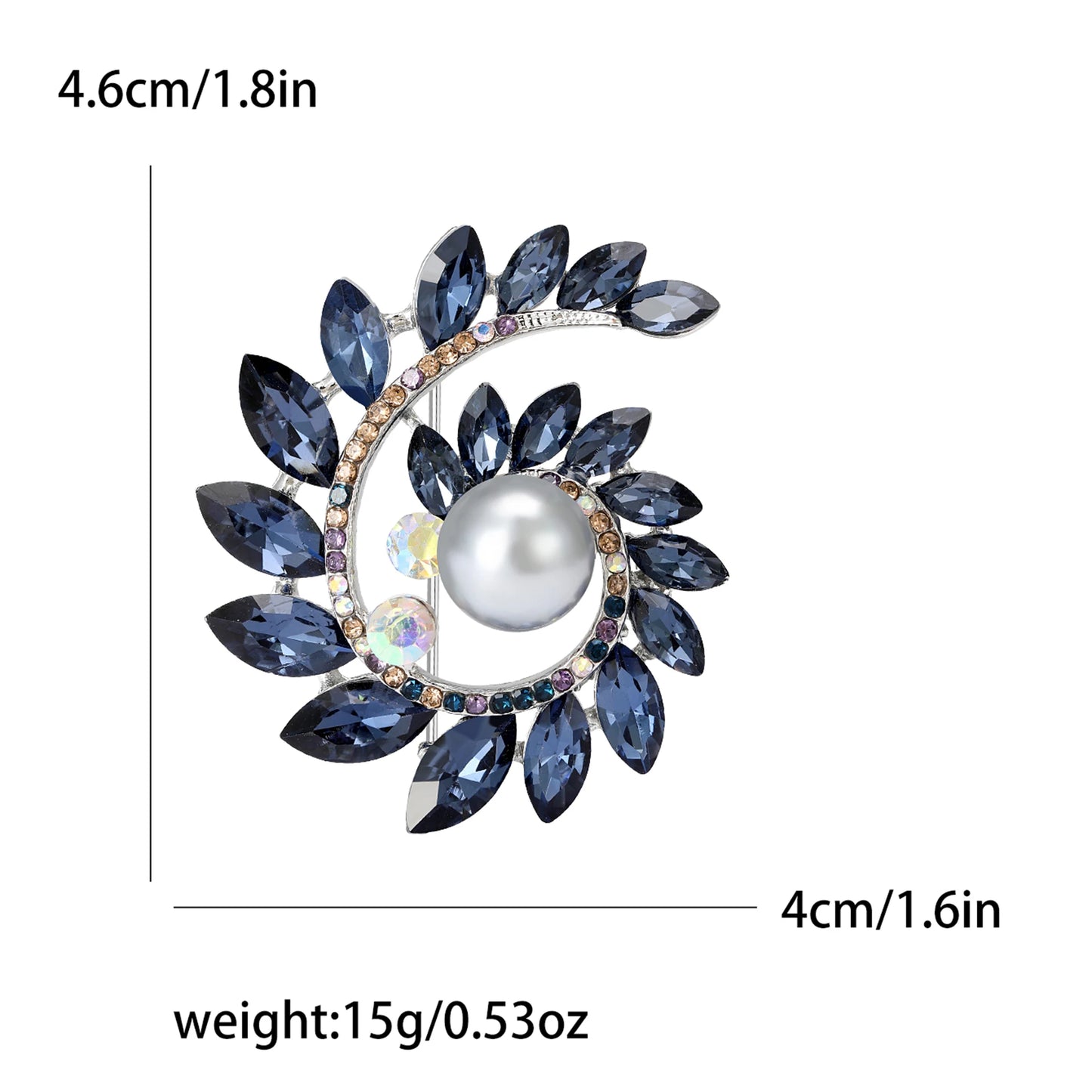 Flour Brooch - Bijoux Art