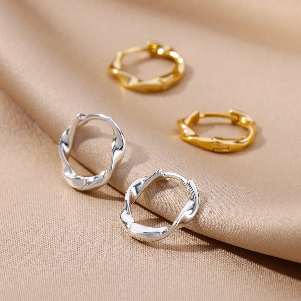 Round St Earrings - Bijoux Art