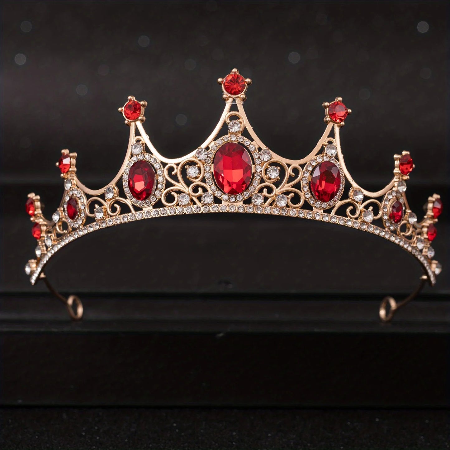 Baroque Crystal Tiaras st - Bijoux Art