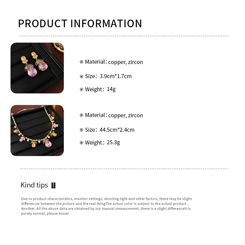 Women's Wedding Jewelry Set - Bijoux Art