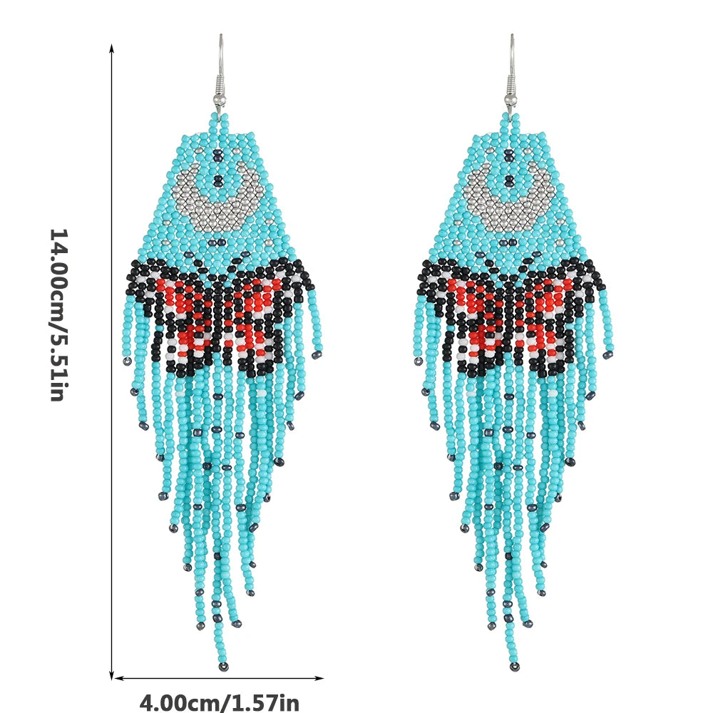 Najwa drop earrings, - Bijoux Art
