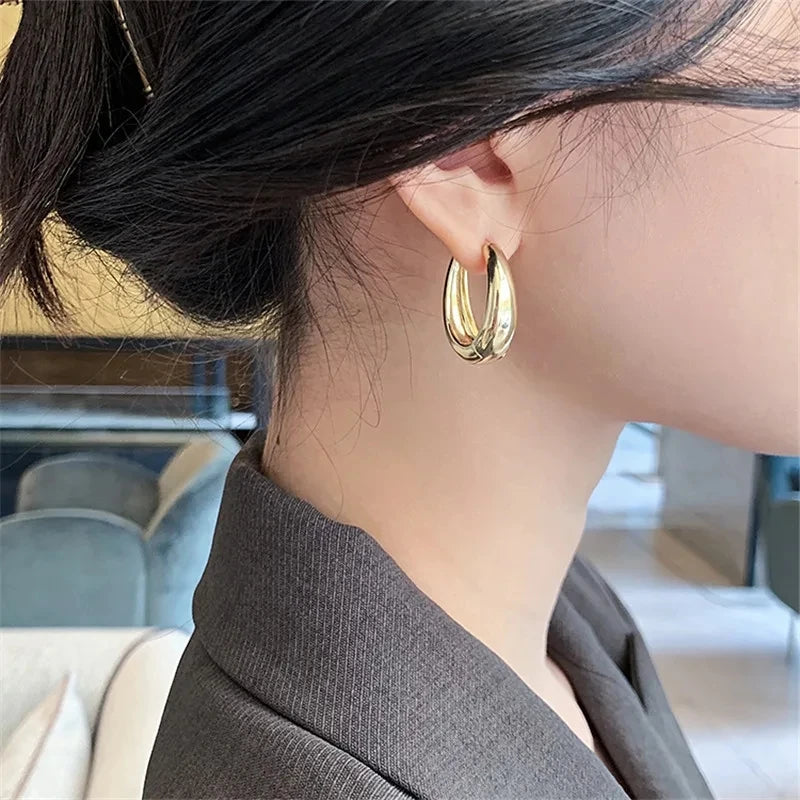 Hoop St Earrings - Bijoux Art