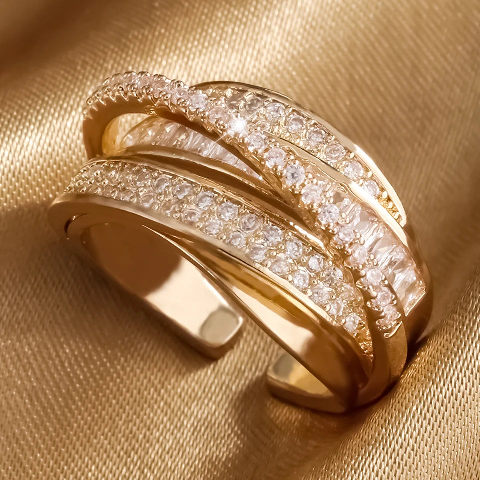 UILLA 18k Gold Opening Ring - Bijoux Art