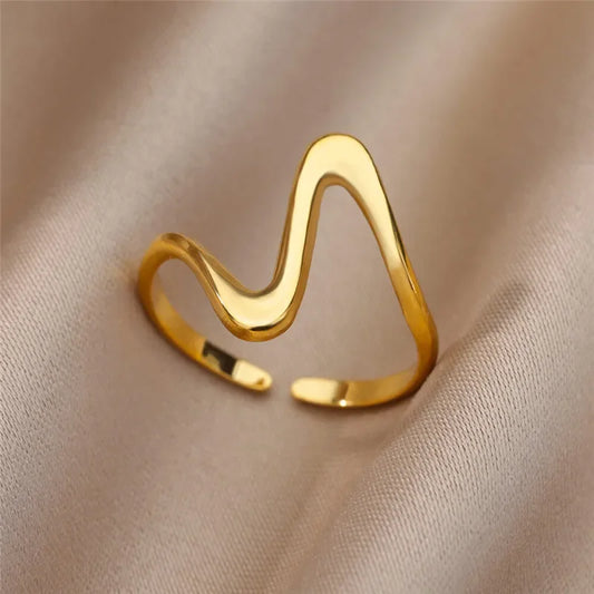 wave Rings - Bijoux Art