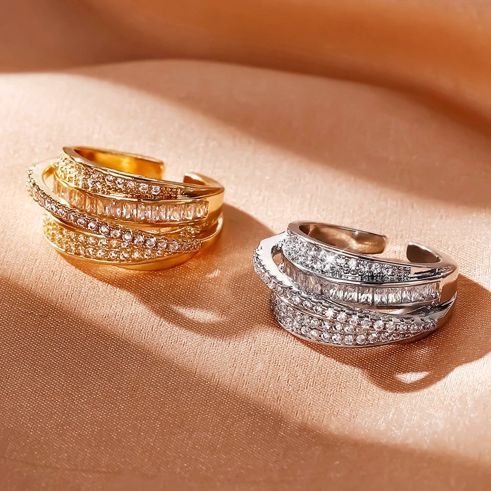 UILLA 18k Gold Opening Ring - Bijoux Art