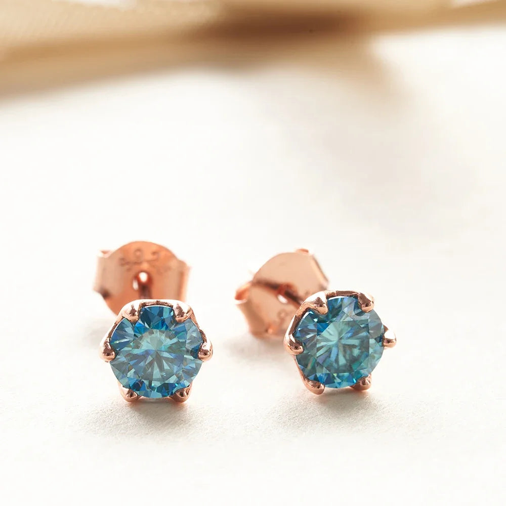 Taoam Moissanite Earrings - Bijoux Art