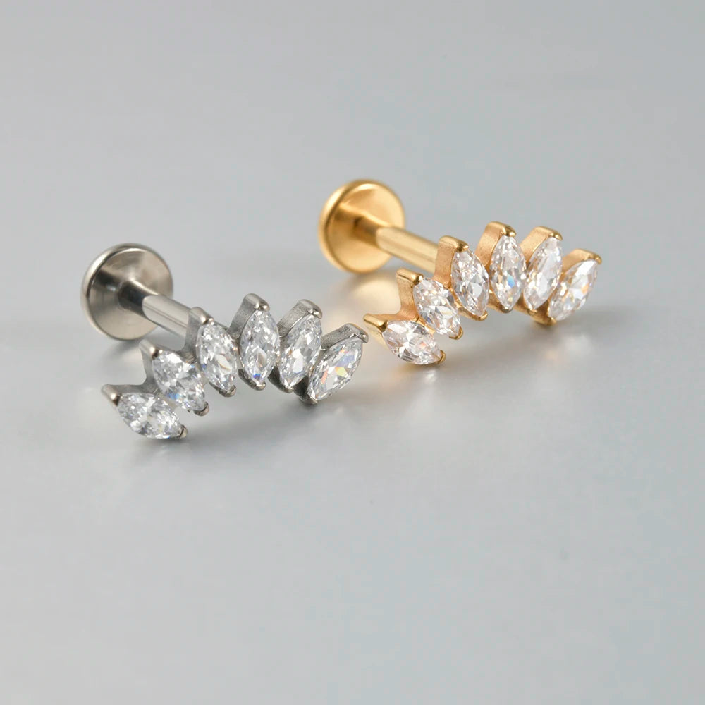 Cartila Stud Earring - Bijoux Art