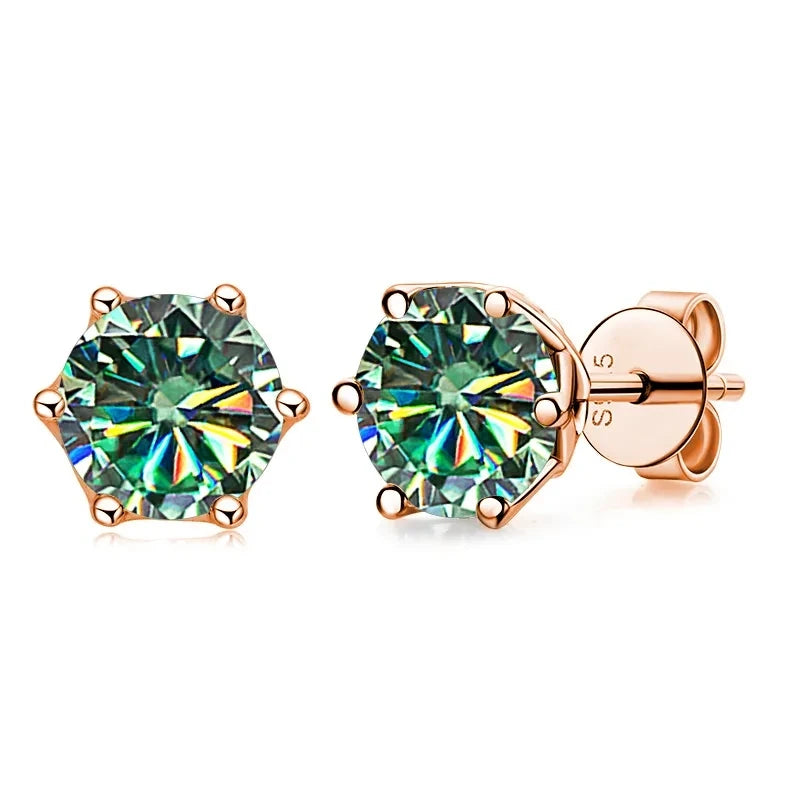 Taoam Moissanite Earrings - Bijoux Art