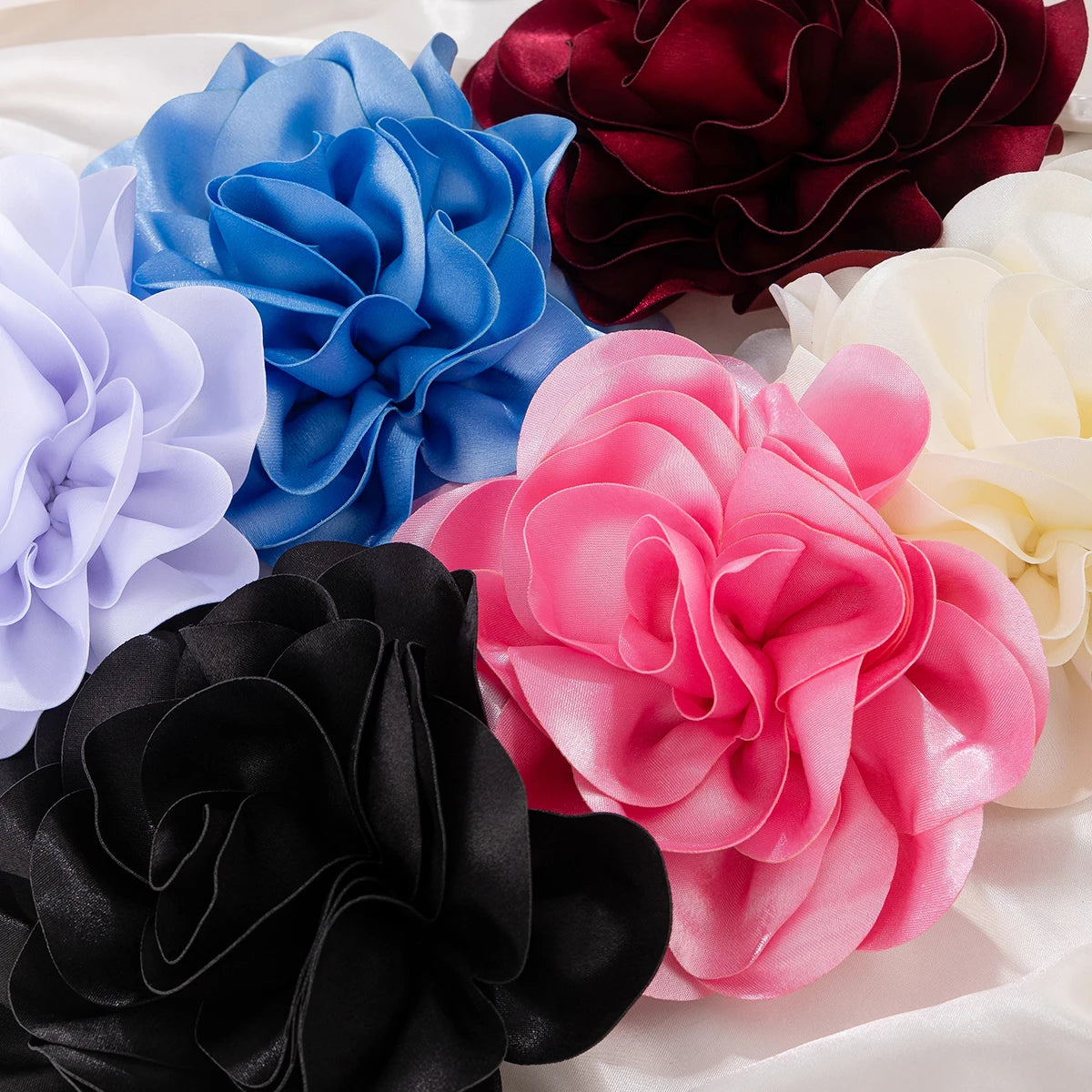 Rose Flower Brooches - Bijoux Art