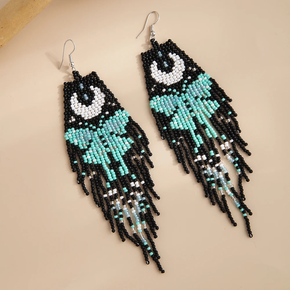 Najwa drop earrings, - Bijoux Art