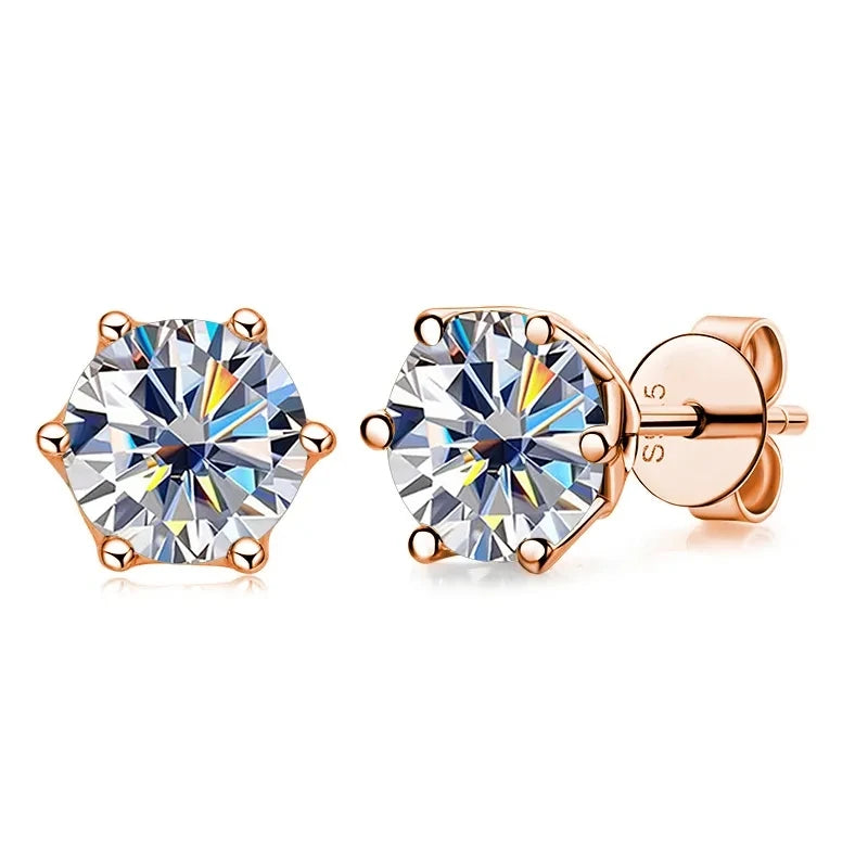 Taoam Moissanite Earrings - Bijoux Art