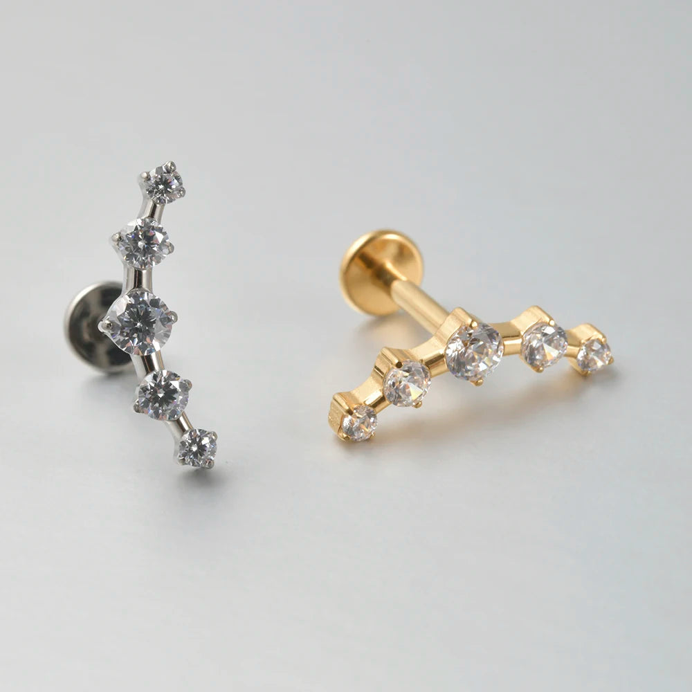 Cartila Stud Earring - Bijoux Art