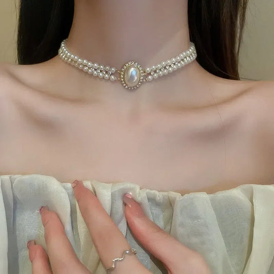 product title is Double-Layered  Necklaces  