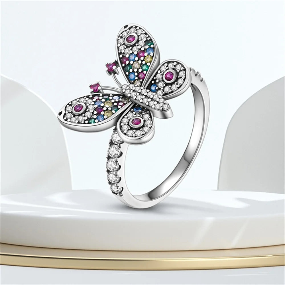 Zirconia Butterfly Ring Collection - Bijoux Art
