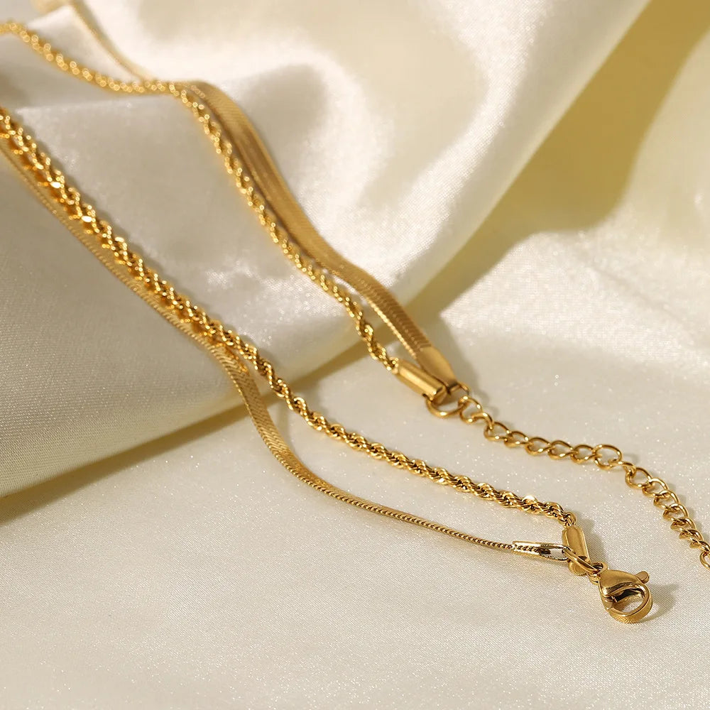 Uworld 18K Gold Plated  Necklace