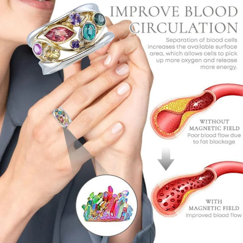 Women Magnetic Therapy Ring - Bijoux Art