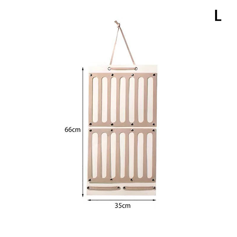 Hair Bows Organizer Wall is easy to store and fold and protect different hair accessories