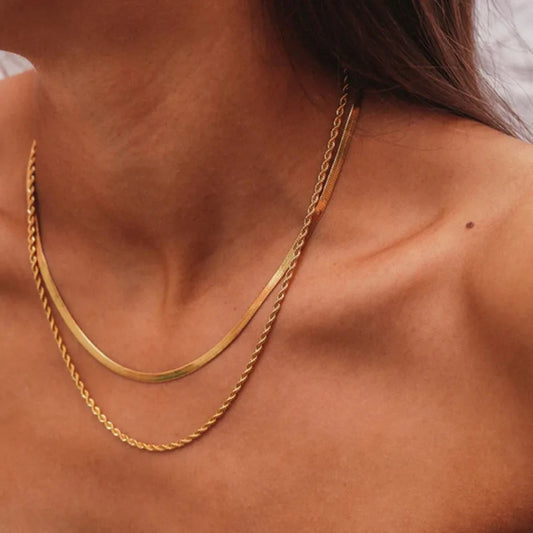 Uworld 18K Gold Plated  Necklace