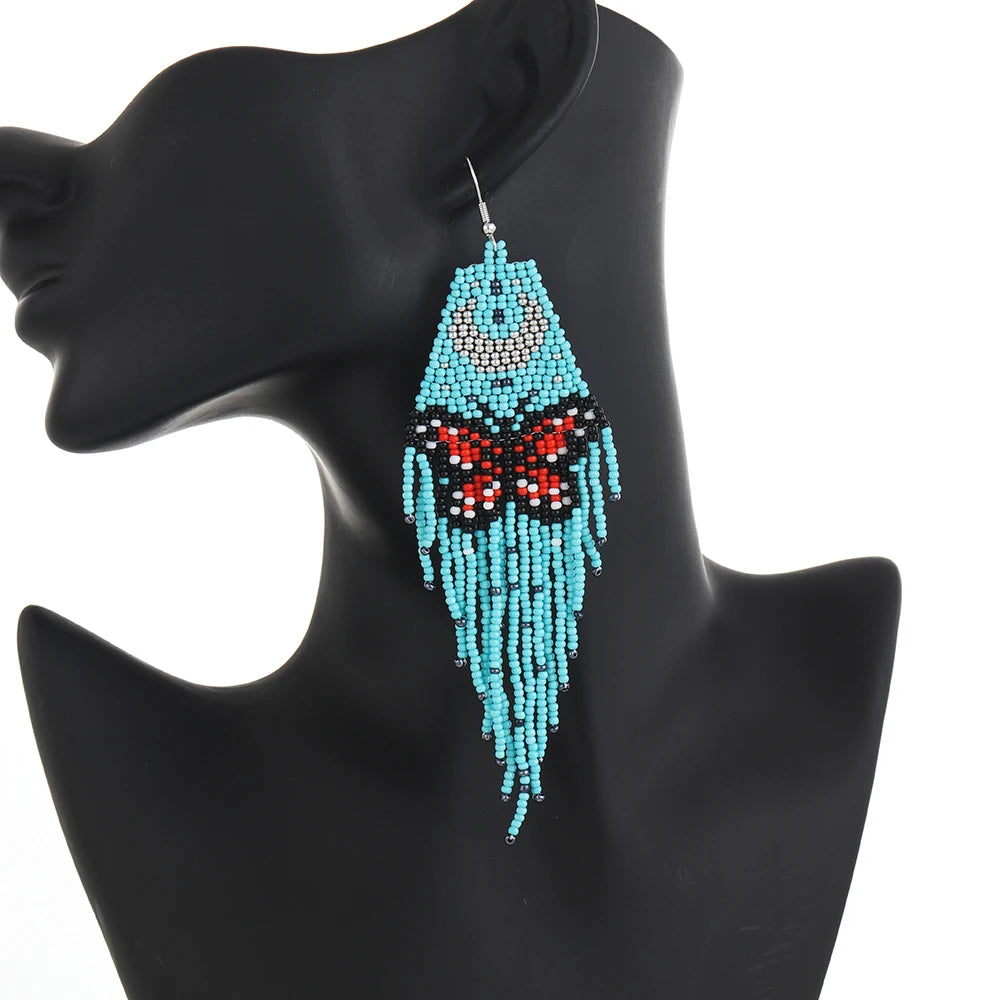 Najwa drop earrings, - Bijoux Art