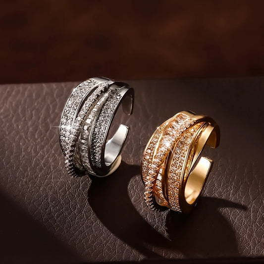 UILLA 18k Gold Opening Ring - Bijoux Art