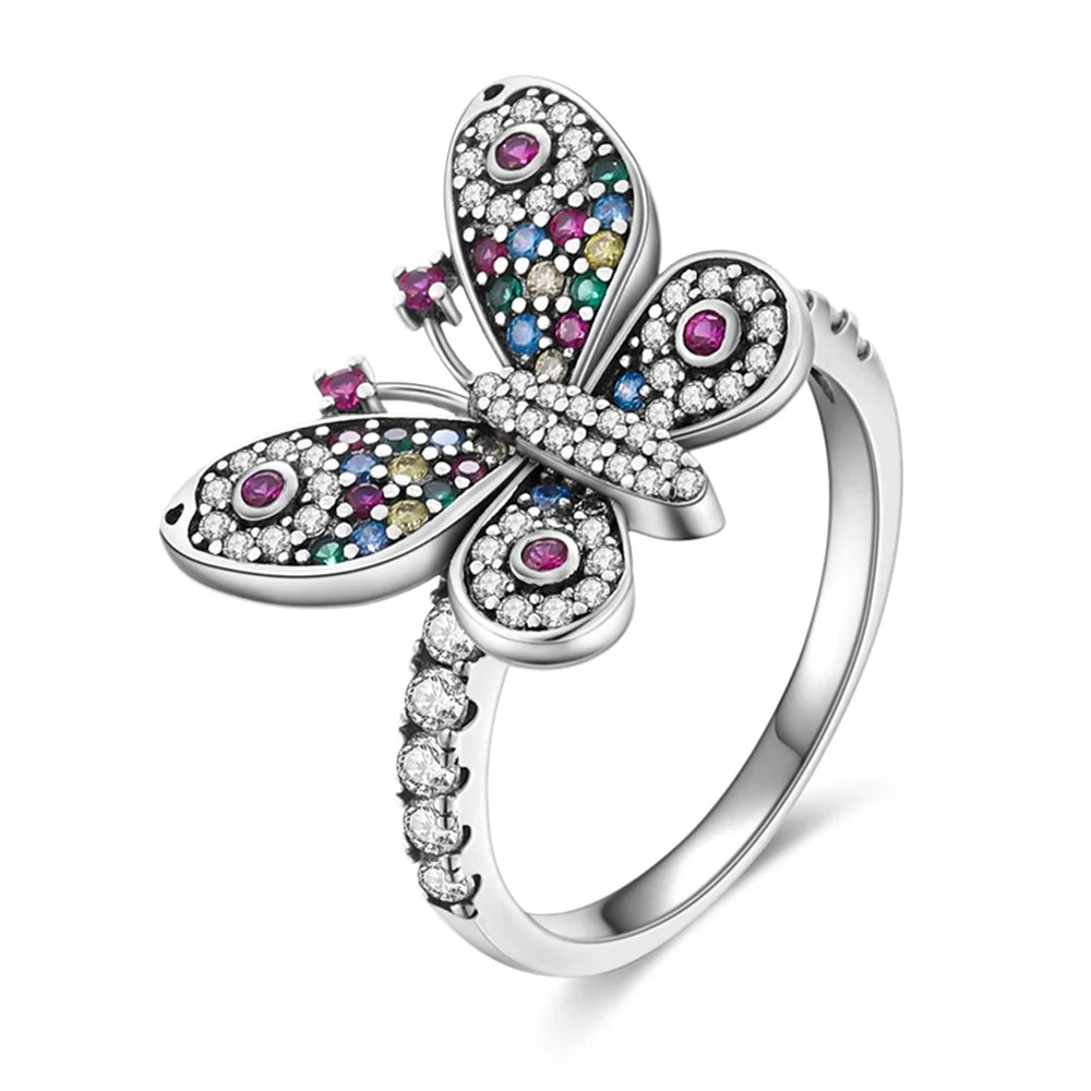 Zirconia Butterfly Ring Collection - Bijoux Art