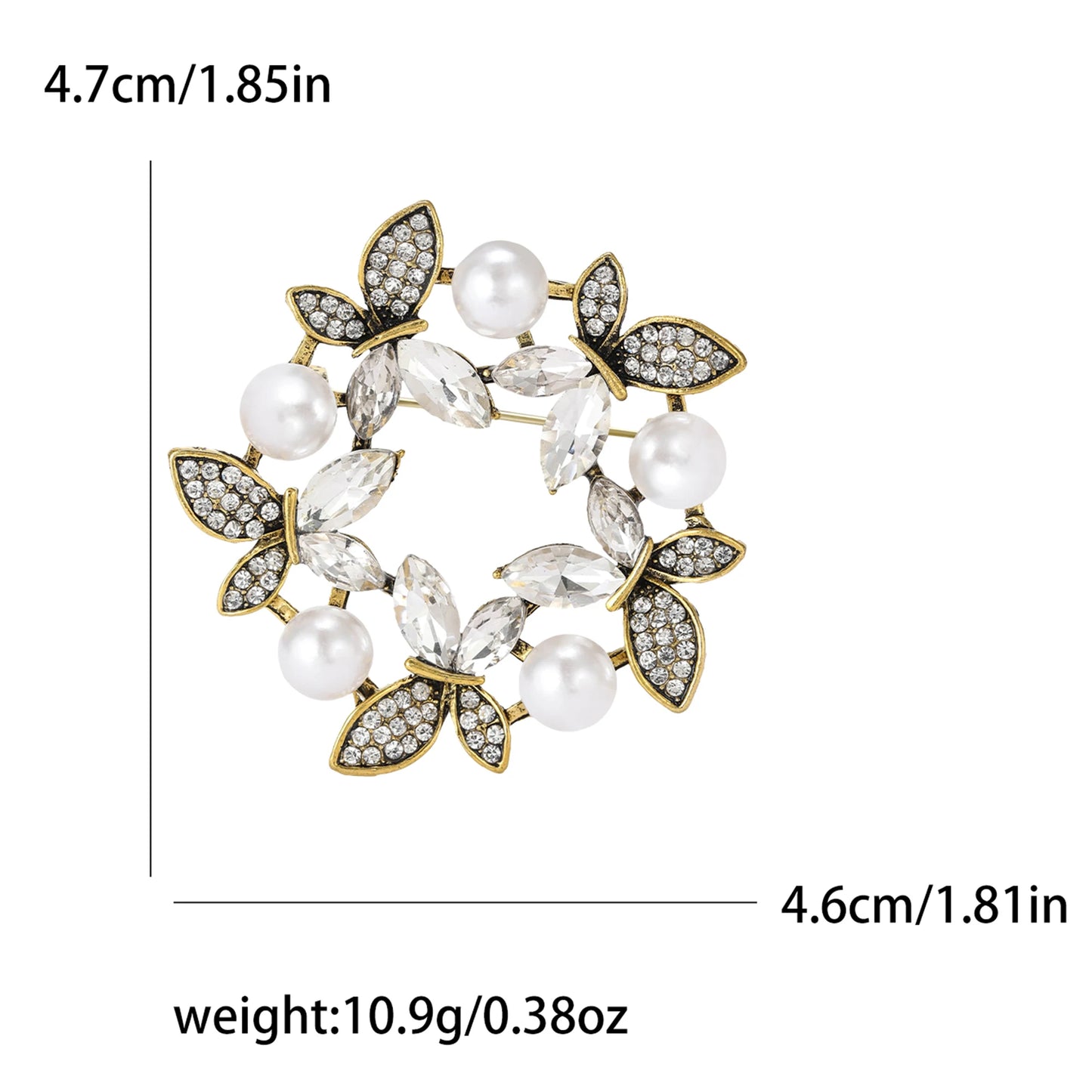 Flour Brooch - Bijoux Art