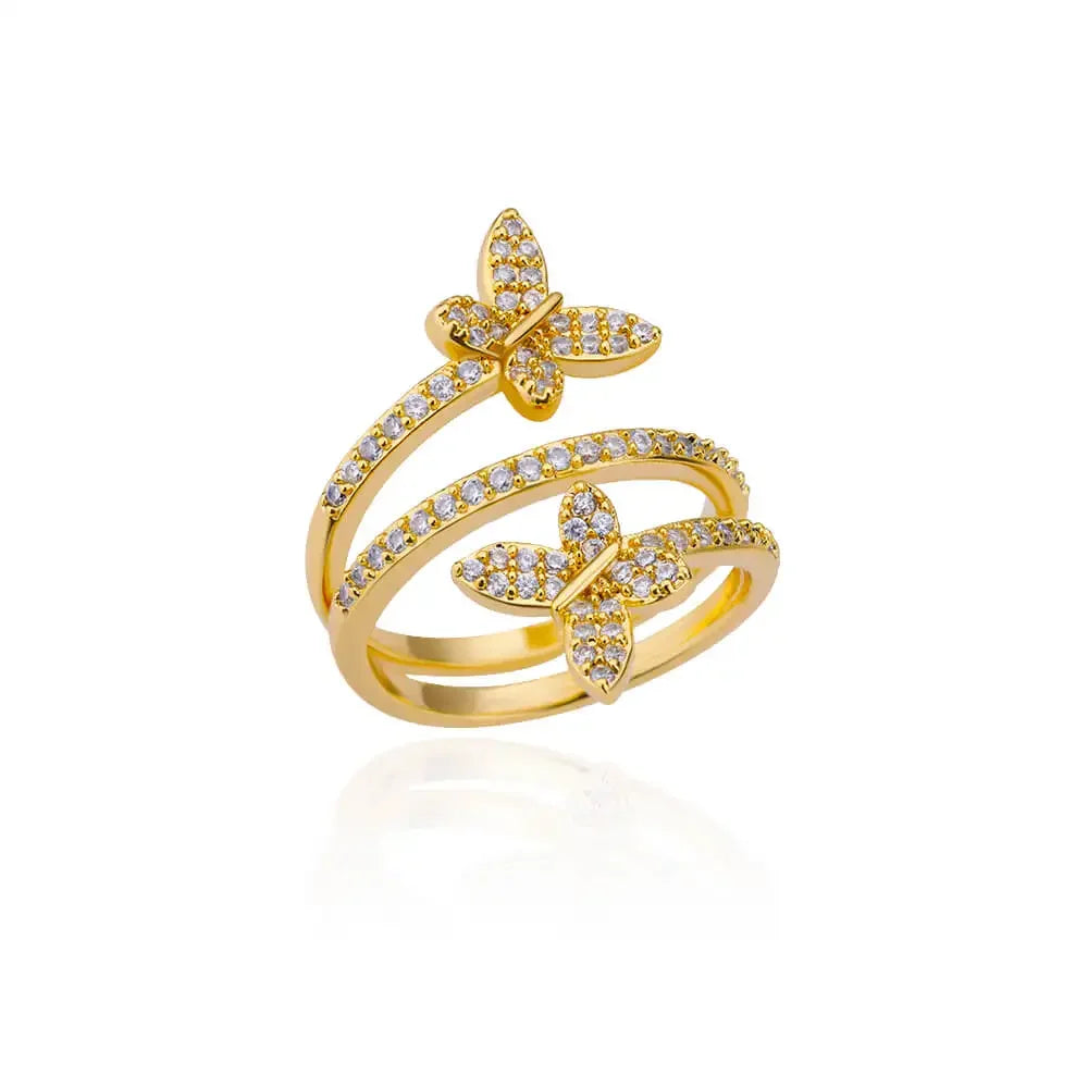Women Rings Stainless Steel Adjustable