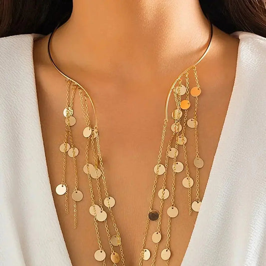 Product title is Imitation Pearl  Choker Necklace  
