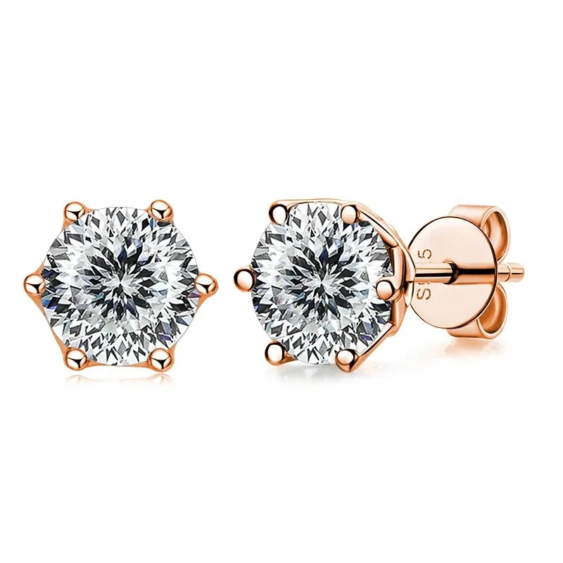 Taoam Moissanite Earrings - Bijoux Art
