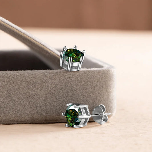 Moissanite Earrings - Bijoux Art