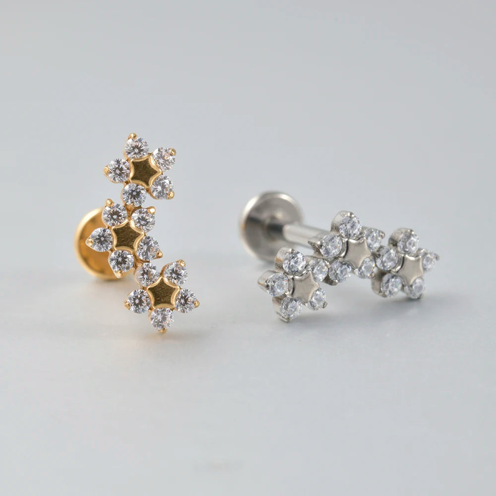 Cartila Stud Earring - Bijoux Art