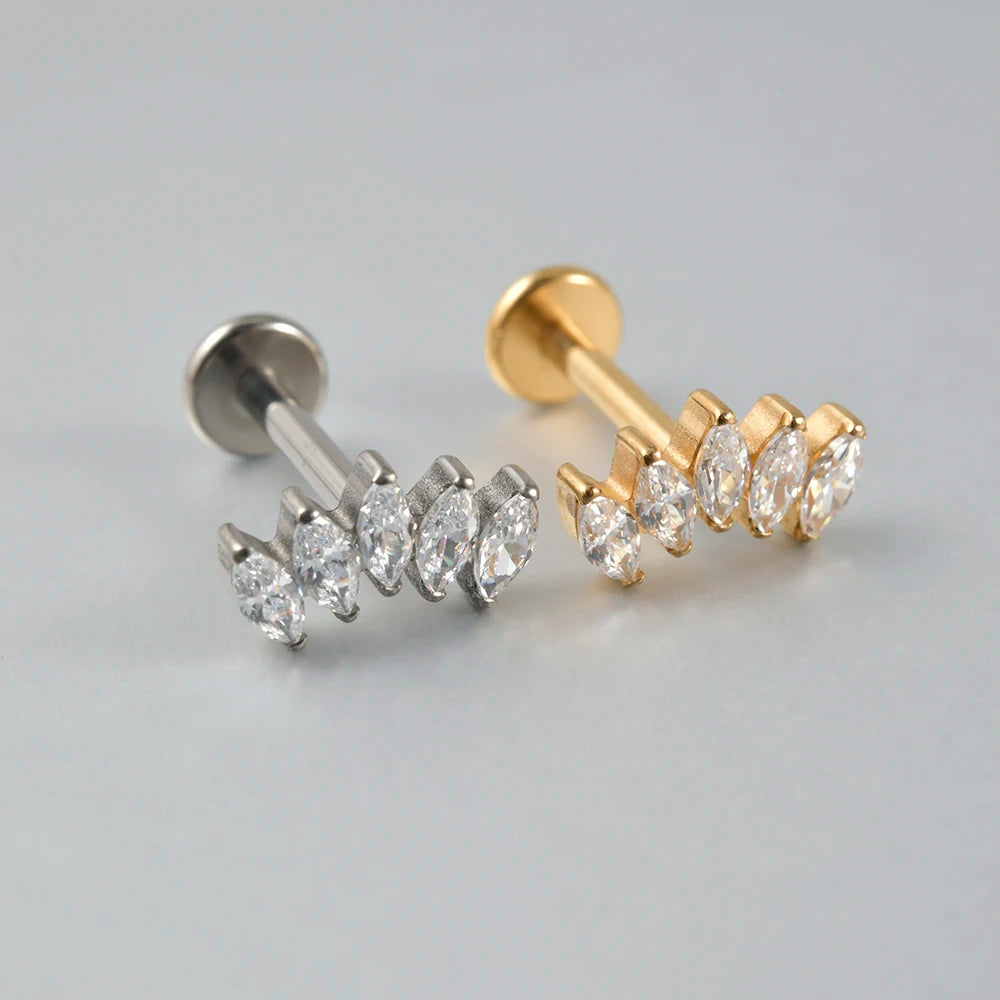 Cartila Stud Earring - Bijoux Art