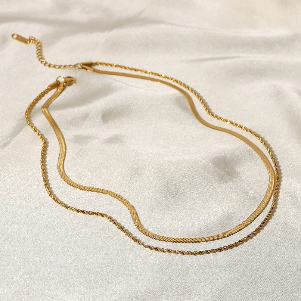 Uworld 18K Gold Plated  Necklace