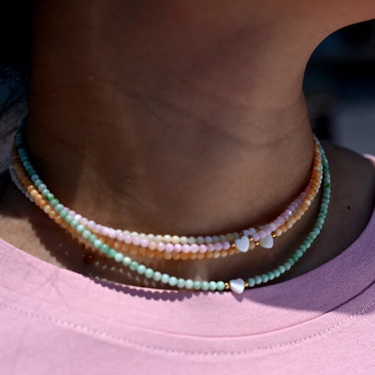 Product title : GIRL Fashionable Heart Shaped  Necklace 