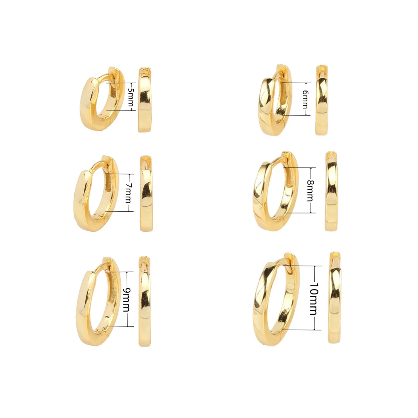 Nourcirine Hoop Earrings - Bijoux Art