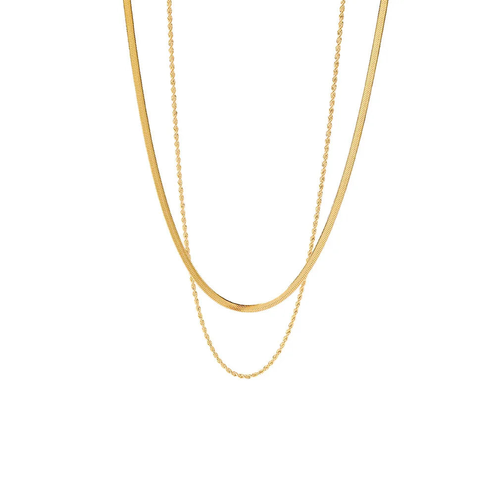 Uworld 18K Gold Plated  Necklace