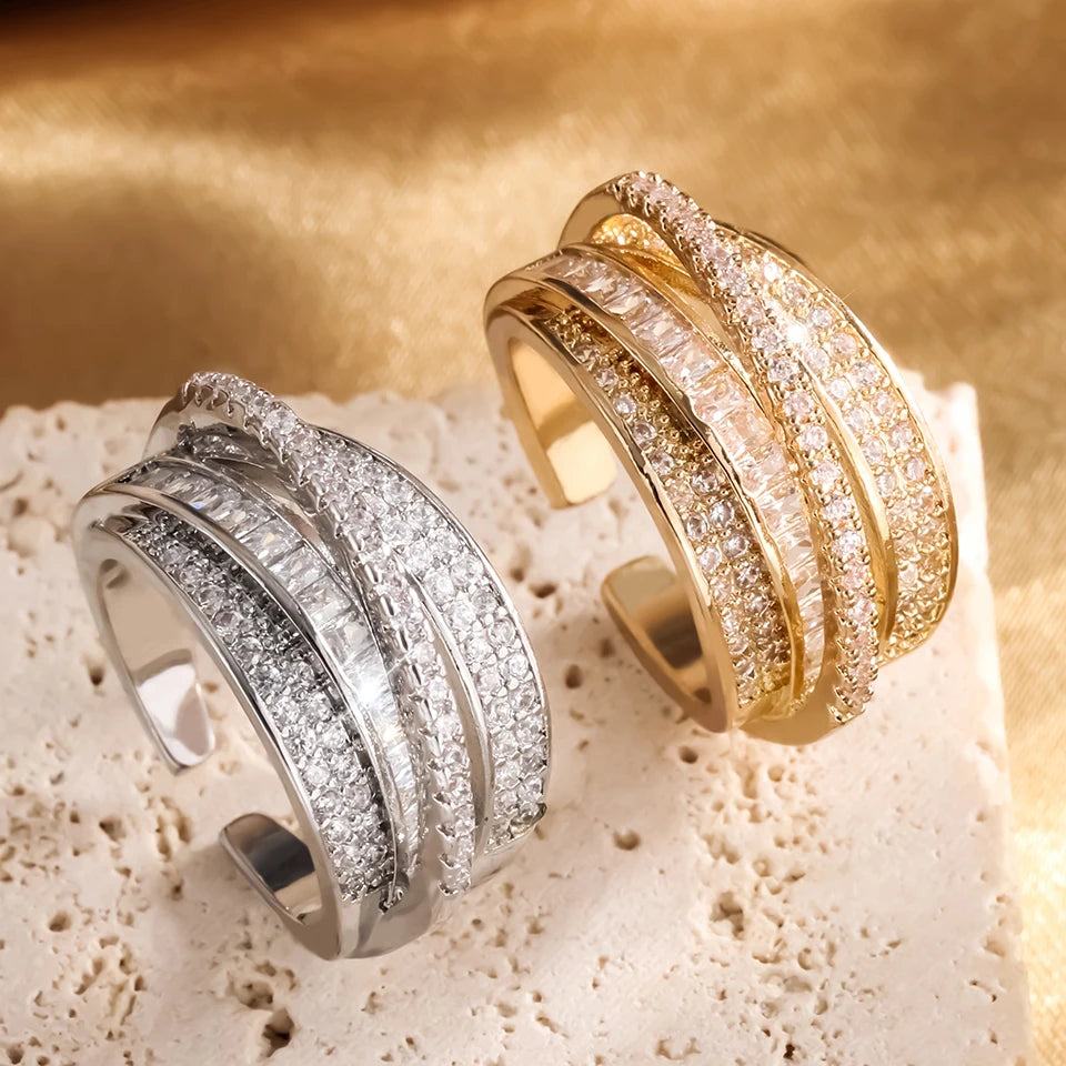 UILLA 18k Gold Opening Ring - Bijoux Art