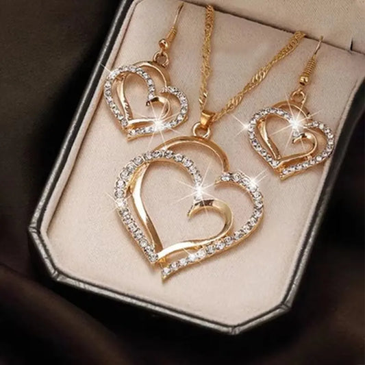 Product title is Ladies' heart Jewelry  