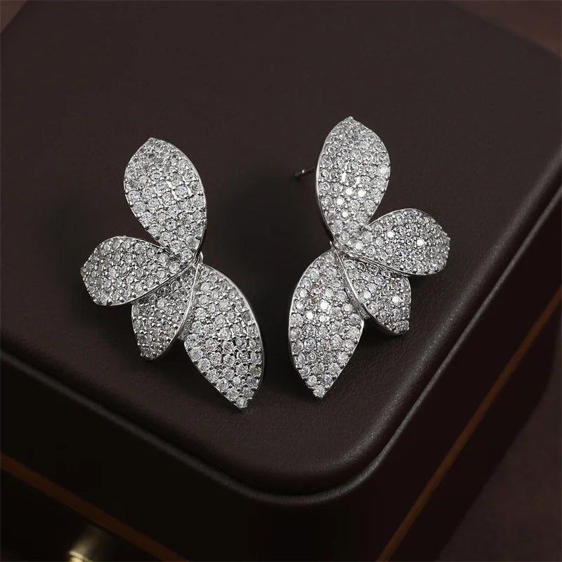 SAIDA Leaf Earrings - Bijoux Art
